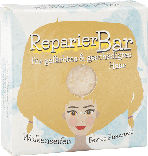 Festes Shampoo Reparier-Bar Wolkenseifen Festes Shampoo Reparier-Bar ohne Hintergrund