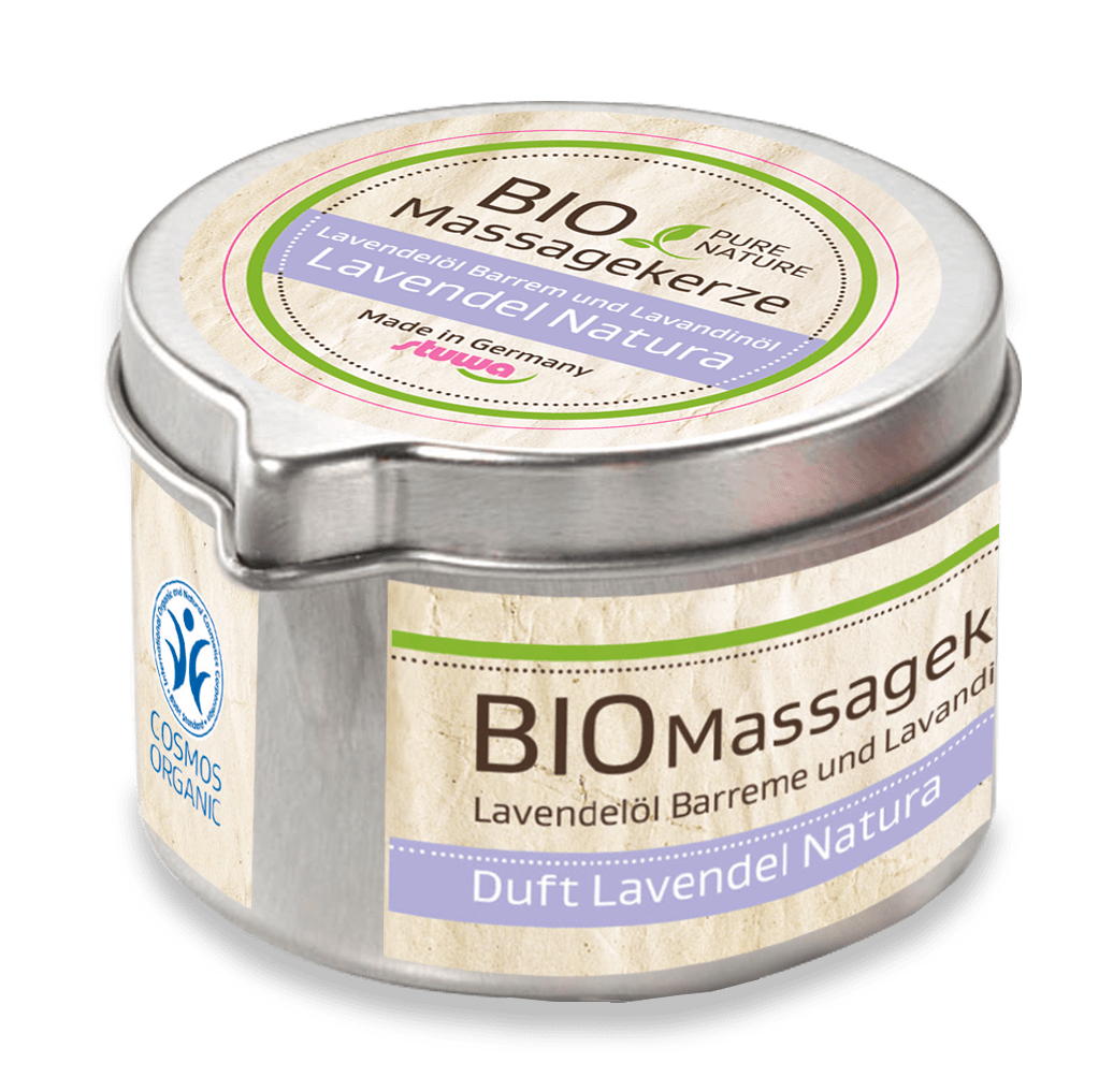 Bio Massagekerze Lavendel Natura Bio Massagekerze Lavendel Natura ohne Hintergrund