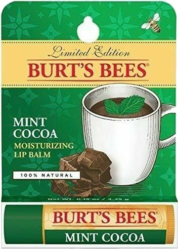 Mint Cocoa Lip Balm Stick Burt`s Bees Mint Cocoa Lip Balm Stick ohne Hintergrund