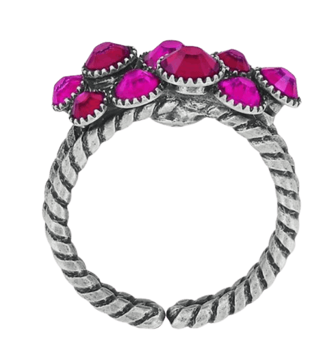 Water Cascade Ring Pink Water Cascade Ring Pink