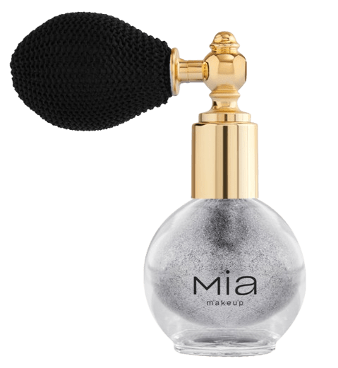 Glitzerpuder Silber MIa Make Up Glitzerpuder Silber
