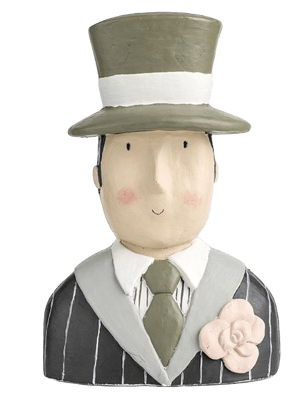 Dekokopf Bräutigam Dekokopf Bräutigam