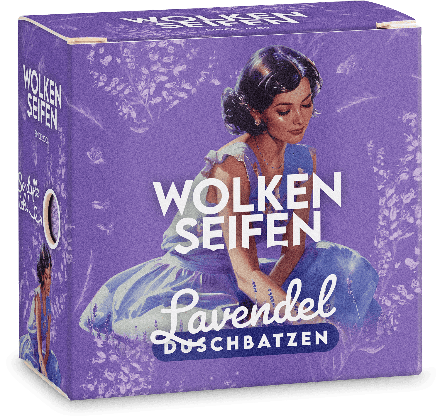 Duschbatzen Lavendel - seifenfreie Pflege Duschbatzen Lavendel - seifenfreie Pflege