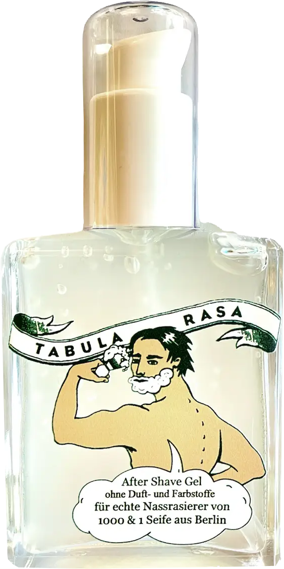 Tabula Rasa Aftershave Gel 1000%1 Seife tabula rasa Aftershave Gel duftfrei ohne Hintergrund