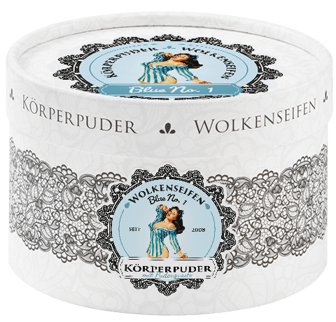 Körperpuder Perfect Day Körperpuder (Trockenshampoo) Blue No. 1 ohne Hintergrund