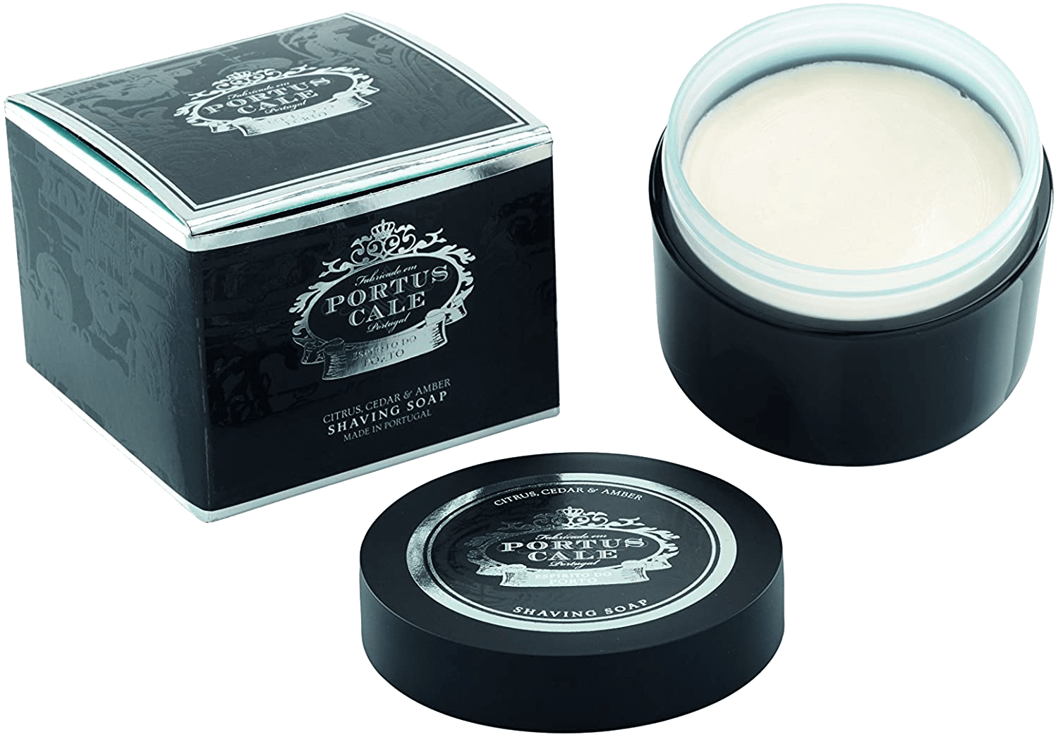 Black Edition Shaving Soap Portus Cale Black Edition Shaving Soap ohne Hintergrund