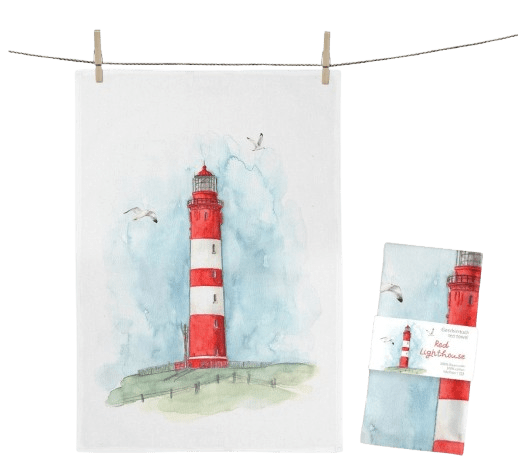Geschirrtuch Leuchtturm Maluu Geschirrtuch Leuchtturm