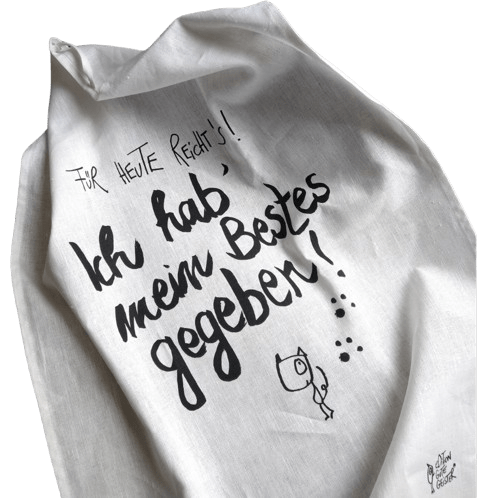 Geschirrtuch Bestes gegeben Geschirrtuch Bestes gegeben