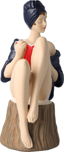 Pinup Schwimmerin mit Buch Pinup Schwimmerin mit Buch