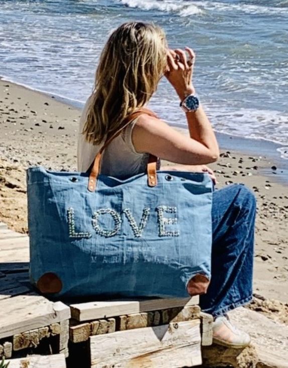 Segeltuchtasche Denim