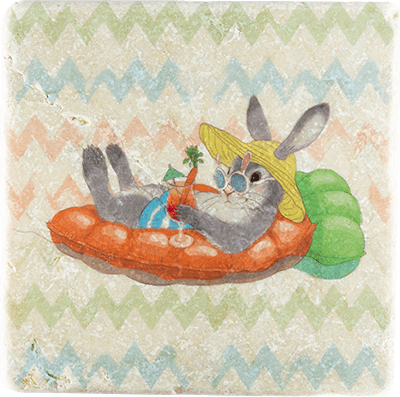 Kachelablage Sunny Bunny Kachelablage Sunny Bunny
