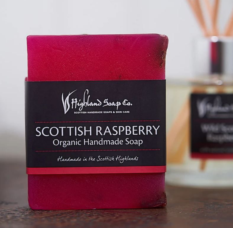 Bio-Glycerinseife Wild Scottish Raspberry